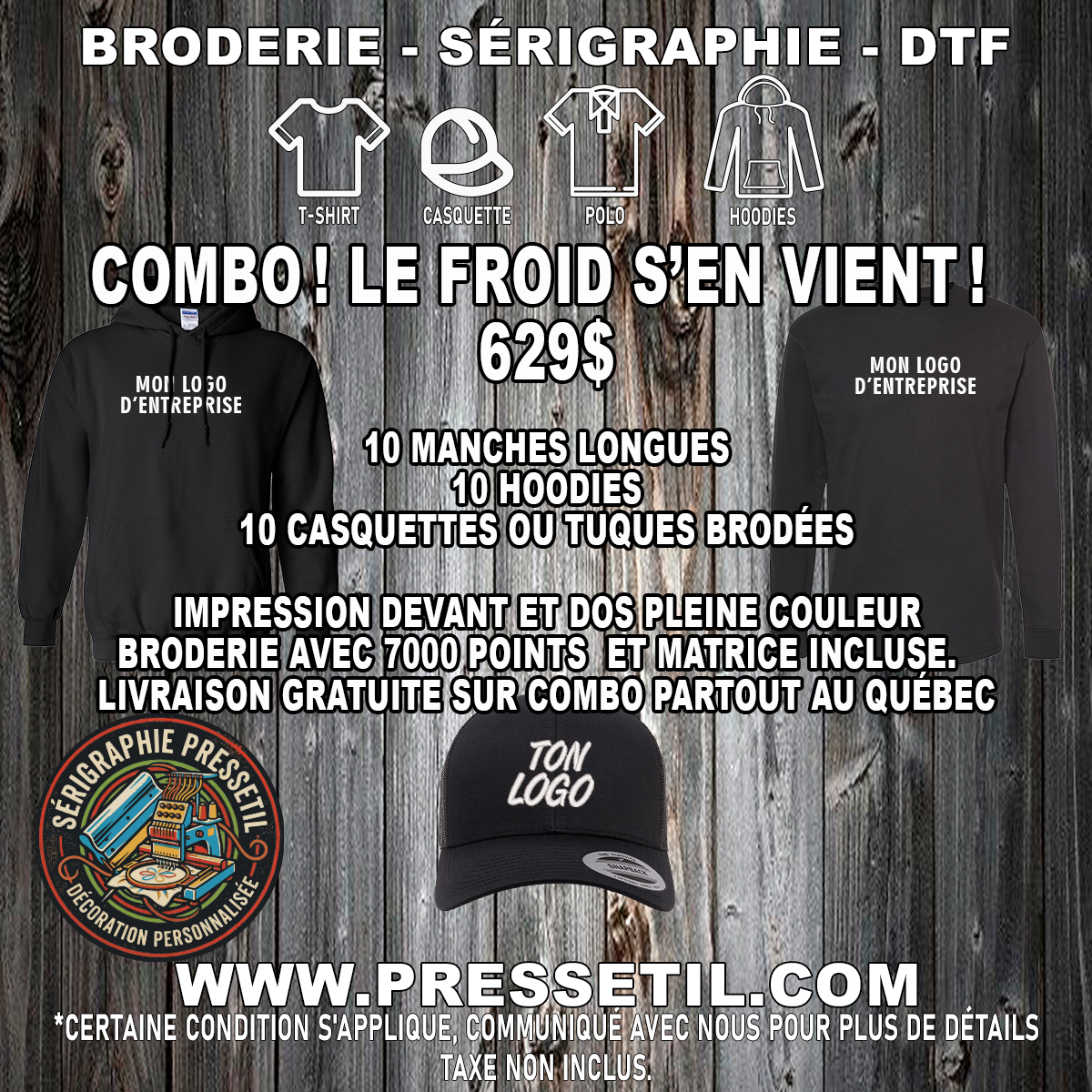 Combo ! Le froid s’en vient !